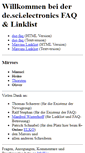 Mobile Screenshot of dse-faq.elektronik-kompendium.de